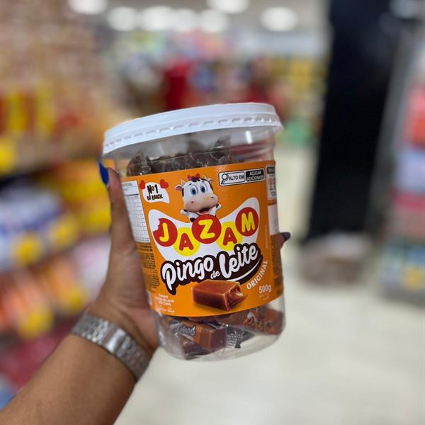 Pote de doce artesanal pingo de leite