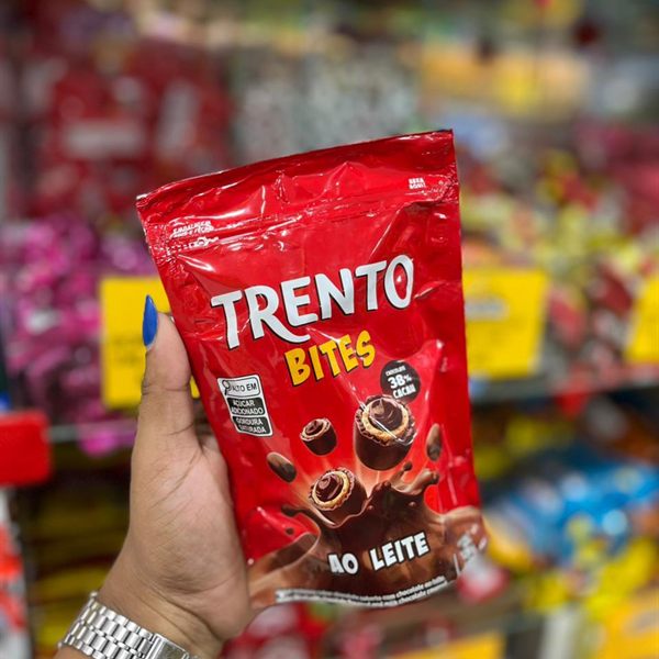 Pacote de Trento Bites ao leite